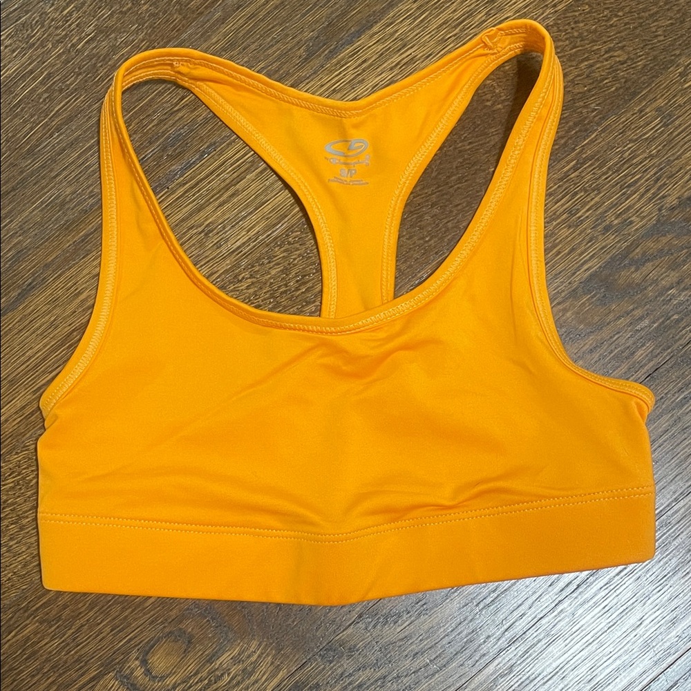 Champion Vibrant Orange Sports Bra
